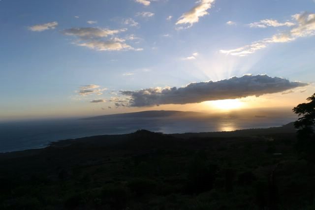 Sonnenuntergang auf Maui 27.9.2005